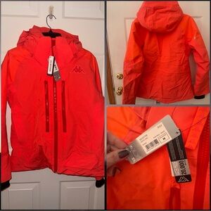 KAPPA WOMENS PINK MEDIUM INSULTED SKI JACKET